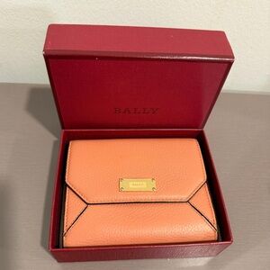 Bally Women's Wallet in Vibrant Orange
